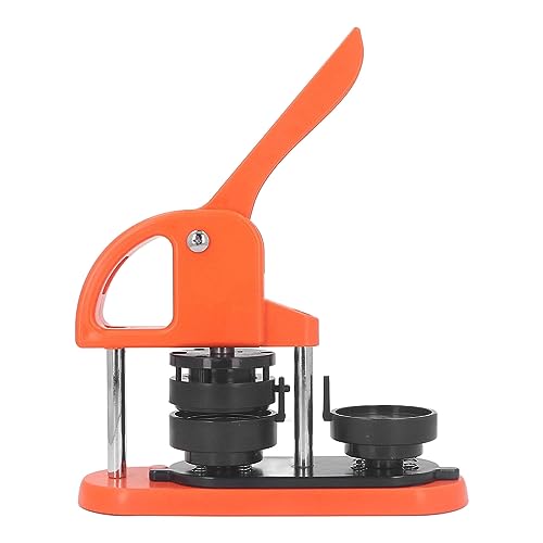 Abzeichenknopf Drücken Sie die Maschine und Entwickeln Sie Hände on Qualifikationen Labour Saving Taste Maker Maker Maschine, die Unterhaltsam mit Dem Kreisschneider für Hausgemacht Ist (25mm) (32 von Generic