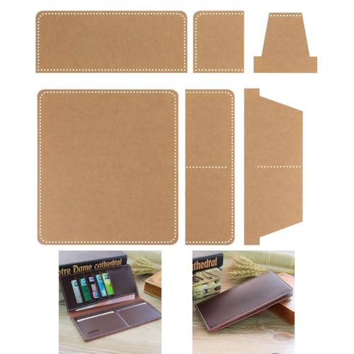 Acryl Leder Wallet Schablonen Set - Klare Vorlage zum Basteln von Ledergeldbörsen Acryl Leder Wallet Schablonen Set - Klare Vorlage zum Basteln von Ledergeldbörsen von Generic