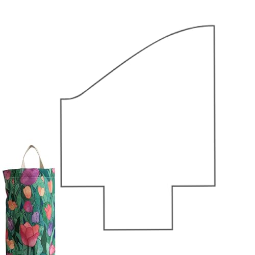 Acryl-Taschen-Vorlage – Taschenmuster-Vorlage, Acryl-Nähschablone, Basteln, Quilten, Nähwerkzeuge für handgefertigte Taschen von Generic