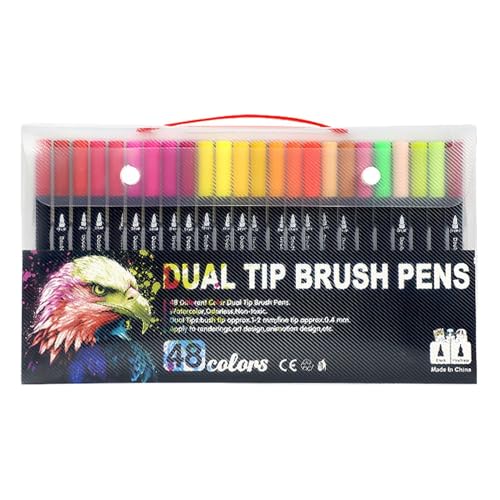 Acrylfarben Marker Stoffmarker - Bunte Markierungen zum Ausmalen | Wasserdichtes Kunststift-Set, tragbare Textmarker für Holz, Leinwand, Stein, Fels, , Keramik Acrylfarben Marker Stoffmarker - Bunte Markierungen zum Ausmalen | Wasserdichtes Kunststift-Set, tragbare Textmarker für Holz, Leinwand, Stein, Fels, , Keramik von Generic