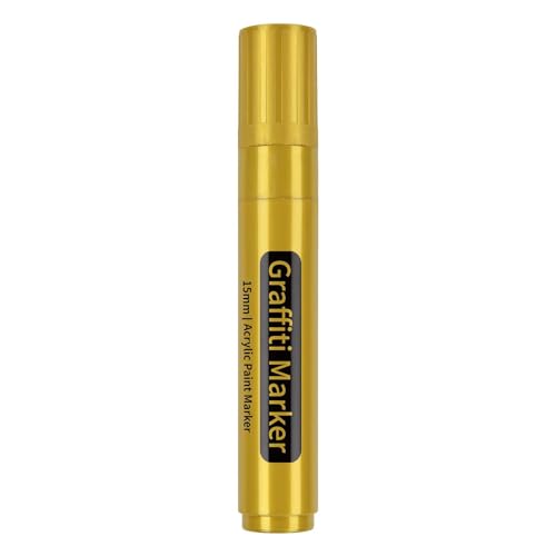 Acrylfarbmarker mit 15 mm Filzspitze, leichter Marker | leicht zu transportierende Acrylfarbschilder für Steinmalerei, Holz, Leinwand, Handwerk und Bedürfnisse Acrylfarbmarker mit 15 mm Filzspitze, leichter Marker | leicht zu transportierende Acrylfarbschilder für Steinmalerei, Holz, Leinwand, Handwerk und Bedürfnisse von Generic