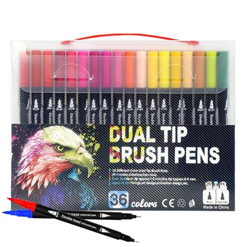 Acrylmarker-Set, Farbstifte, farbige Marker zum Ausmalen | wasserfeste Filzstifte, Kunsthandwerk für Holz, Leinwand, Stein von Generic