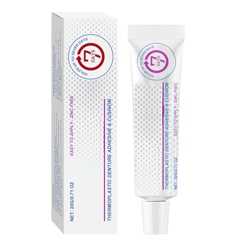 Adheza Dental Adhesive, Adheza Denture Fixative, Dental Adhesive Original - Thermoplastic Formula, Strong Hold (1PCS) von Generic