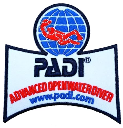 Advanced Open Water Diver Patch (8,9 cm) bestickter Aufnäher zum Aufbügeln oder Aufnähen, perfekt für Jacken, Rucksäcke, Gepäck, Hüte, DIY-Geschenk-Patches von Generic