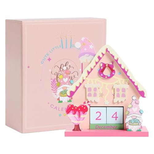 Adventskalender "Weihnachten - Adventskalender Weihnachten - Kalender zum Aufhängen Weihnachten | Adventskalender aus Holz mit Rückwärtszählung, saisonale Überraschungen des Kalenders " Advent von Generic