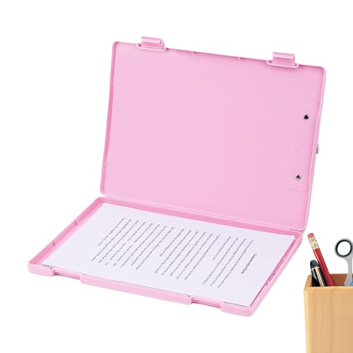 Aktendeckel Mappe Klemmbrett Klemmbrett Klemmbrett Ordner Etui - Ordnerhülle mit Klemmbrett - Stillklemmbrettbox mit rutschfestem Eckschutzpaar Aktendeckel Mappe Klemmbrett Klemmbrett Klemmbrett Ordner Etui - Ordnerhülle mit Klemmbrett - Stillklemmbrettbox mit rutschfestem Eckschutzpaar von Generic
