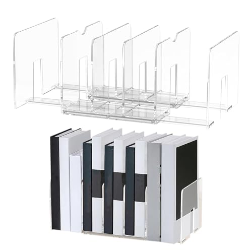 Aktenhalter für den Schreibtisch – Organizer-Rack, Aufbewahrungsständer | 2 Stück mit 5 Abschnitten, einziehbarer Datei-Organizer für Briefe aus Papier Home Office Wohnung Aktenhalter für den Schreibtisch – Organizer-Rack, Aufbewahrungsständer | 2 Stück mit 5 Abschnitten, einziehbarer Datei-Organizer für Briefe aus Papier Home Office Wohnung von Generic