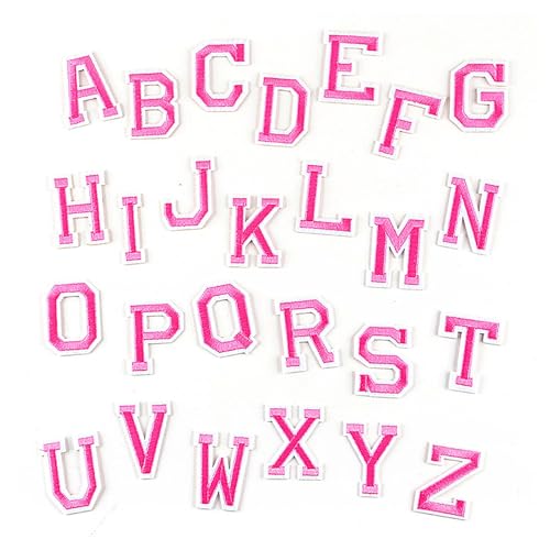 Alphabet Patches zum Aufbügeln, 26 Stück Alphabet Bügelflicken zum Aufbügeln Buchstaben | Bestickte Patches zum Aufnähen, Bügelflicken mit Buchstaben 'Alfabe Alphabet Patches zum Aufbügeln, 26 Stück Alphabet Bügelflicken zum Aufbügeln Buchstaben | Bestickte Patches zum Aufnähen, Bügelflicken mit Buchstaben 'Alfabe von Generic