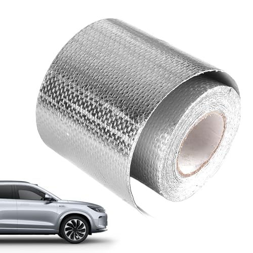 Aluminium-Klebeband - hitzebeständiges Reparaturband, automatisches Abdichtungsband | stark haftender Folienflicken, Isolierstreifen Minivan, Alum-Klebeband Aluminium-Klebeband - hitzebeständiges Reparaturband, automatisches Abdichtungsband | stark haftender Folienflicken, Isolierstreifen Minivan, Alum-Klebeband von Generic