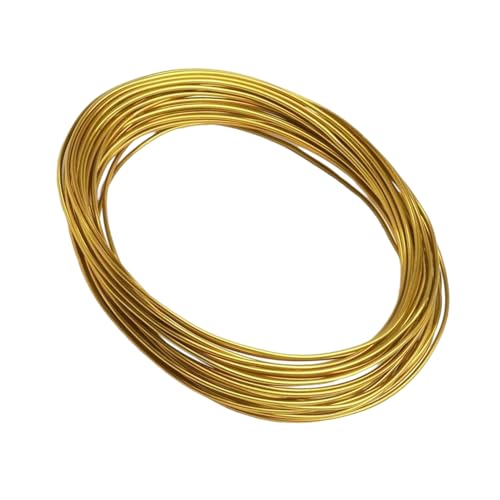 Aluminiumdraht - Biegsamer Schmuckdraht für Schmuckherstellung,Metall Zubehör Für Halsketten Perlen Armbänder Basteln Floristik Kunst Aluminiumdraht - Biegsamer Schmuckdraht für Schmuckherstellung,Metall Zubehör Für Halsketten Perlen Armbänder Basteln Floristik Kunst von Generic