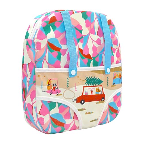 America Doll Carrier - Puppen -Rucksackträger, Reborn Doll Rucksack Carrier, Puppenträger Fun Babydoll Accessoires, Front -Storage -Taschen für America Puppe 12 Zoll bis 18 Zoll Puppen von Generic