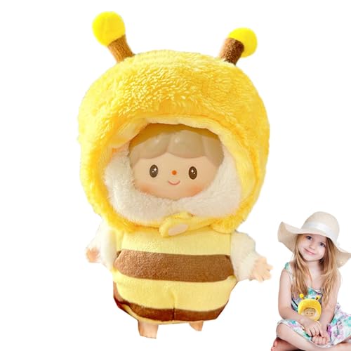Anime-Puppenkleidung - Plüschmaterial, süßes Anzugdesign, Anime-Plüsch-Kleidung | Kleidung für Puppen für Kinder, Kostüm-Zubehör, Kostüm-Outfits für Plüschpuppen von Generic