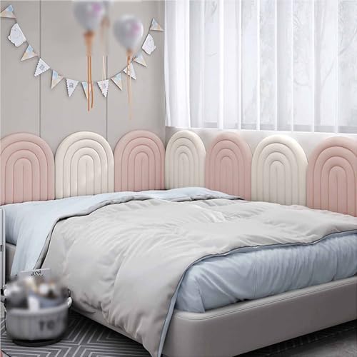 Antikollisions-Wandpolster für Kinder, Dekorative, abziehbare Wandaufkleber, Heat Insulation, Anti-Collision, für Kinderzimmer, Spielzimmer, Wohnzimmer, Schlafzimmer,001,120x40cm von Generic