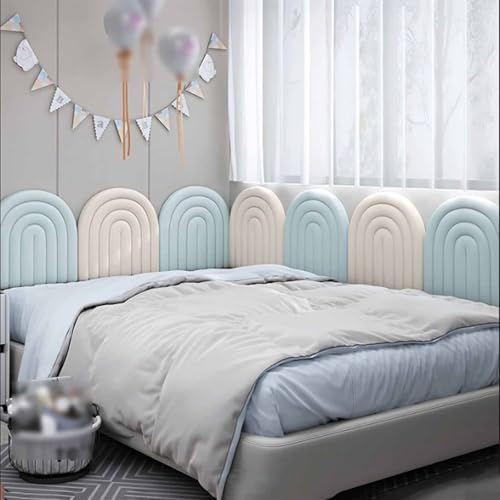 Antikollisions-Wandpolster für Kinder, Dekorative, abziehbare Wandaufkleber, Heat Insulation, Anti-Collision, für Kinderzimmer, Spielzimmer, Wohnzimmer, Schlafzimmer,002,200x40cm Antikollisions-Wandpolster für Kinder, Dekorative, abziehbare Wandaufkleber, Heat Insulation, Anti-Collision, für Kinderzimmer, Spielzimmer, Wohnzimmer, Schlafzimmer,002,200x40cm von Generic