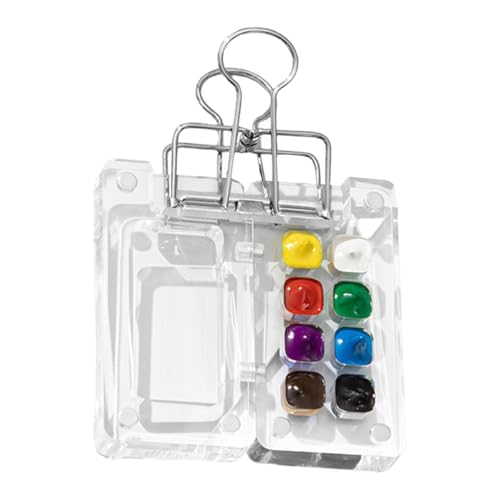 Aquarellfarben-Palettenkoffer – Tragbare Und Kompakte Aufbewahrung Für Aquarellpaletten | Langlebiges, Auslaufsicheres Design, Ideal Für Künstler, Künstlerbedarf, Reisefreundlich Und Perfekt Für Das M Aquarellfarben-Palettenkoffer – Tragbare Und Kompakte Aufbewahrung Für Aquarellpaletten | Langlebiges, Auslaufsicheres Design, Ideal Für Künstler, Künstlerbedarf, Reisefreundlich Und Perfekt Für Das M von Generic