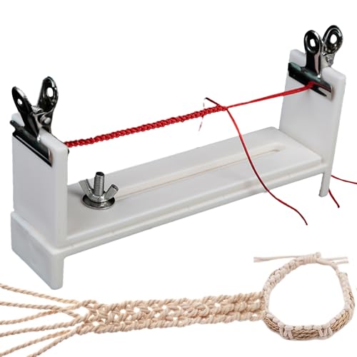 Armbandherstellerhalter - Einstellbares Paracord -Jig -Armband Maker | Armband Seilknoten Geflochtene Befestigungswerkzeuge Für Halskette von Generic