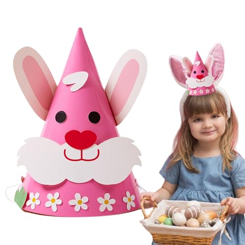 Art Craft Home Projekt - Easter Bonnet Kit, Blume Oster-Hut, Kinder 'Craft Set | Handgefertigte Papiershat-Dekoration, Interaktive Kunstprojektlieferungen für die Schule, Kleinkind, Party, Urlaub Art Craft Home Projekt - Easter Bonnet Kit, Blume Oster-Hut, Kinder 'Craft Set | Handgefertigte Papiershat-Dekoration, Interaktive Kunstprojektlieferungen für die Schule, Kleinkind, Party, Urlaub von Generic