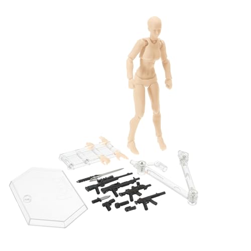 Artikulierte Action -Zahlen - Jointed Poable Model, Stop Motion Doll Set | Figurenmodell für die Zeichnungspraxis, Fotografiereferenz für Künstler, Mini -Display -Figur für kreatives Heimstyling Artikulierte Action -Zahlen - Jointed Poable Model, Stop Motion Doll Set | Figurenmodell für die Zeichnungspraxis, Fotografiereferenz für Künstler, Mini -Display -Figur für kreatives Heimstyling von Generic