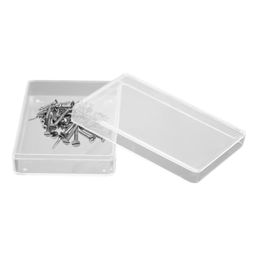 Aufbewahrung von Kartenspielen, Organizer für Kartenspiele, transparente Schutzhülle für Kartenspiel, leicht zugänglich, multifunktionale Aufbewahrungsbox für Spielkarten, Schmuck, Pet von Generic