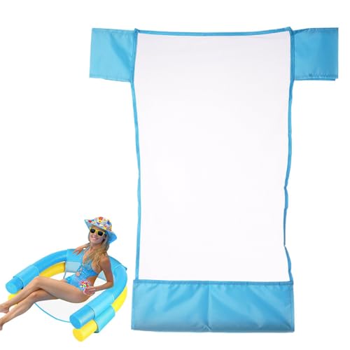 Aufblasbarer Schwimmstuhl – Sommer-Schwimmstuhl für den Pool, Rückenunterstützung und bequeme Sitzfläche aus Netzstoff für Erwachsene | Nudelstuhl für Wasseraktivitäten mit weicher Kopfstütze Aufblasbarer Schwimmstuhl – Sommer-Schwimmstuhl für den Pool, Rückenunterstützung und bequeme Sitzfläche aus Netzstoff für Erwachsene | Nudelstuhl für Wasseraktivitäten mit weicher Kopfstütze von Generic