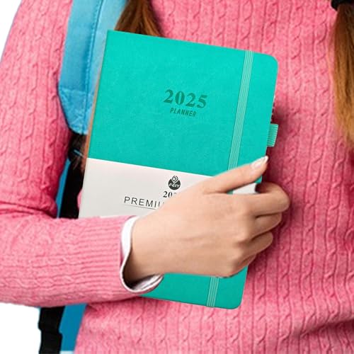 Aufgabenliste Notizbuch, Dinge zu tun Notizbuch - Jährlicher 2025 Planer-Notizblock | A5 Ereignisplaner-Notizblock, Tragbarer Planer-Notizblock für den Arbeitsplaner, Tasksteuerung von Generic