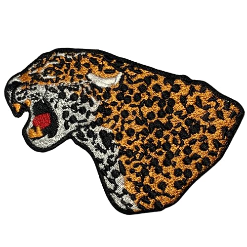 Aufnäher, Motiv: brüllender Gepard, niedliches Tier-Design, Dekoration, Jeans, Jacke, Kleidung, Abzeichen, zum Aufbügeln oder Aufnähen, bestickt Aufnäher, Motiv: brüllender Gepard, niedliches Tier-Design, Dekoration, Jeans, Jacke, Kleidung, Abzeichen, zum Aufbügeln oder Aufnähen, bestickt von Generic