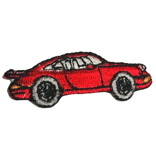 Aufnäher zum Aufbügeln / Aufnähen, Motiv: Sportwagen, Rot Aufnäher zum Aufbügeln / Aufnähen, Motiv: Sportwagen, Rot von Generic