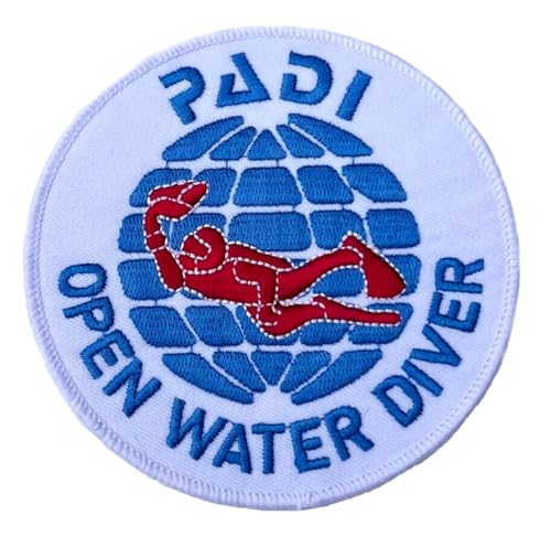 Aufnäher zum Aufbügeln oder Aufnähen, Motiv: Open Water Diver, 10,2 cm, perfekt für Jacken, Rucksäcke, Gepäck, Hüte, DIY-Geschenkflicken von Generic