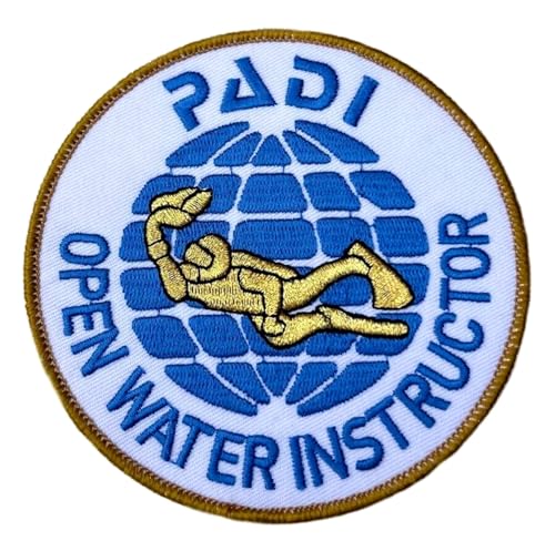 Aufnäher zum Aufbügeln oder Aufnähen, Motiv: Open Water Instructor, 10,2 cm, perfekt für Jacken, Rucksäcke, Gepäck, Hüte, DIY-Geschenkflicken Aufnäher zum Aufbügeln oder Aufnähen, Motiv: Open Water Instructor, 10,2 cm, perfekt für Jacken, Rucksäcke, Gepäck, Hüte, DIY-Geschenkflicken von Generic