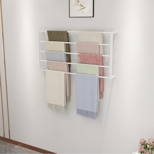 Ausstellungsständer, Wandmontage, Schal-Ausstellungsständer, Wand-Geschenkpapier-Band-Organizer für Blumenläden, Krawatten-Schal-Ständer, Gürtel-Handtuchhalter, Einzelhandelsgeschä Ausstellungsständer, Wandmontage, Schal-Ausstellungsständer, Wand-Geschenkpapier-Band-Organizer für Blumenläden, Krawatten-Schal-Ständer, Gürtel-Handtuchhalter, Einzelhandelsgeschä von Generic