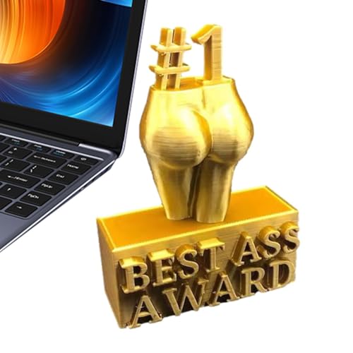 Auszeichnungsornament aus Kunstharz, Best Ass Gold-Trophäenornament aus Kunstharz – verleiht einen Hauch von Schönheit, ohne sich zu verformen. Dekorative Heimornamente, kreativ für Schlafzimmer, Wohn Auszeichnungsornament aus Kunstharz, Best Ass Gold-Trophäenornament aus Kunstharz – verleiht einen Hauch von Schönheit, ohne sich zu verformen. Dekorative Heimornamente, kreativ für Schlafzimmer, Wohn von Generic