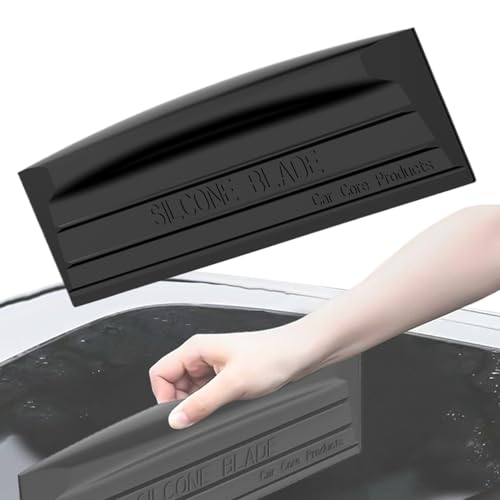Auto-Fensterstreegee, Squeegee für das Auto | Squeegee für das Auto aus Silikon zum Trocknen, flexibles Anti-Kratz-Werkzeug für die automatische Reinigung des Wasserspiegels Auto-Fensterstreegee, Squeegee für das Auto | Squeegee für das Auto aus Silikon zum Trocknen, flexibles Anti-Kratz-Werkzeug für die automatische Reinigung des Wasserspiegels von Generic