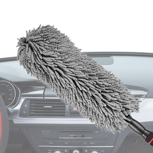 Auto-Staub-Werkzeug – Teleskop-Körperreiniger | Ergonomischer Duster für Fahrzeugoberfläche, Armaturenbrett, Fensterverkleidungen, Sitzbereiche Auto-Staub-Werkzeug – Teleskop-Körperreiniger | Ergonomischer Duster für Fahrzeugoberfläche, Armaturenbrett, Fensterverkleidungen, Sitzbereiche von Generic