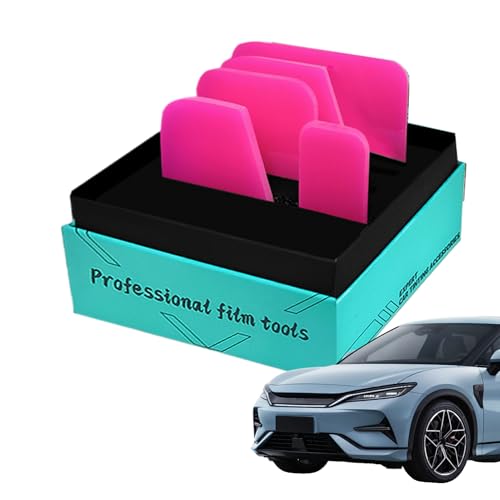 Autofenstertönungs-Installationsset – umhüllender Schaber, Foliendetail-Werkzeug | Sailchee 5-teiliges Set mit flexiblen Kanten, ideal für Schmuseglas-Lkw-Displays Autofenstertönungs-Installationsset – umhüllender Schaber, Foliendetail-Werkzeug | Sailchee 5-teiliges Set mit flexiblen Kanten, ideal für Schmuseglas-Lkw-Displays von Generic