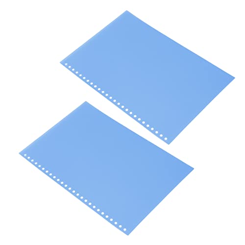 B5 -Bindungsabdeckung, Wasserdichte Durchscheinende Wrap -Abdeckung für Fotos für Präsentationen (BLUE) von Generic
