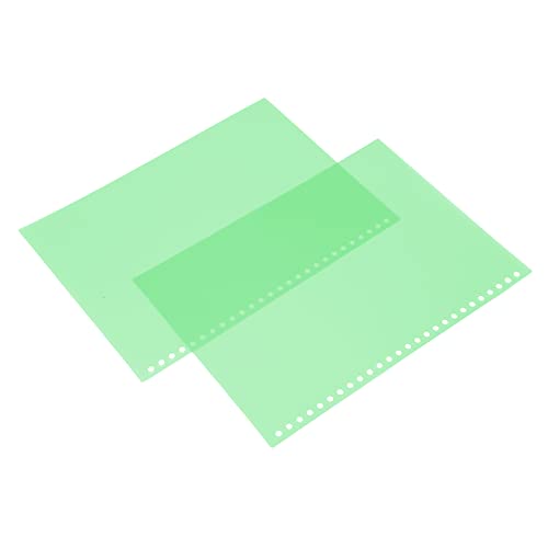 B5 -Bindungsabdeckung, Wasserdichte Durchscheinende Wrap -Abdeckung für Fotos für Präsentationen (GREEN) von Generic