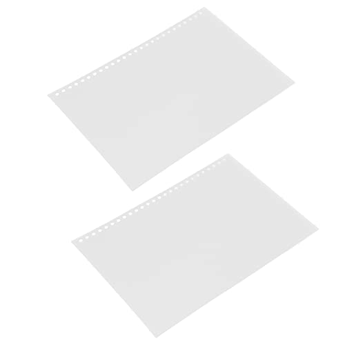 B5 -Bindungsabdeckung, Wasserdichte Durchscheinende Wrap -Abdeckung für Fotos für Präsentationen (WHITE) von Generic