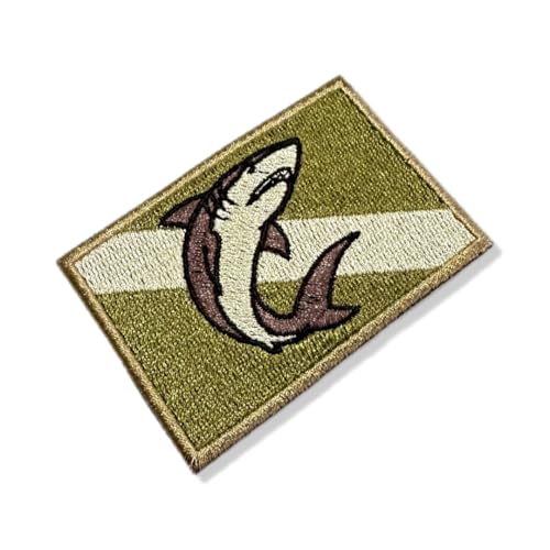 BD0176-003 Aufnäher mit Taucher-Flagge, bestickt, 7,6 x 5,1 cm (A), zum Bügeln oder Nähen von Generic