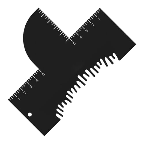 Baard Haarlijn Vormgeving Gids - Verbetering Contourkaart Met Schaal | Barber Stencil Tool Voor Mannen Vrouwen | Styling Trimmen Scheren Contour Sjabloon | Gezichtshaar Verzorgingshulpmiddel Voor Thui Baard Haarlijn Vormgeving Gids - Verbetering Contourkaart Met Schaal | Barber Stencil Tool Voor Mannen Vrouwen | Styling Trimmen Scheren Contour Sjabloon | Gezichtshaar Verzorgingshulpmiddel Voor Thui von Generic