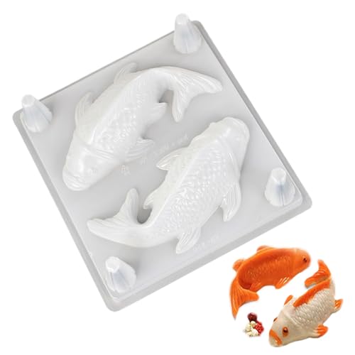 Backform für Küche, Fisch, kreative Fondantform, Fondantform, Küchenzubehör, multifunktionales Kuchendekorationswerkzeug für Themenpartys Backform für Küche, Fisch, kreative Fondantform, Fondantform, Küchenzubehör, multifunktionales Kuchendekorationswerkzeug für Themenpartys von Generic