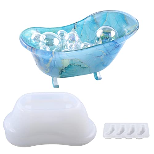 Badewannenharzform | Silikonform Badewanne Gießform, Formen Für Seifenschalen, Epoxidharzformen Für Harzguss, Silikonformen Für Epoxidharz,Heimdekoration Badewannenharzform | Silikonform Badewanne Gießform, Formen Für Seifenschalen, Epoxidharzformen Für Harzguss, Silikonformen Für Epoxidharz,Heimdekoration von Generic