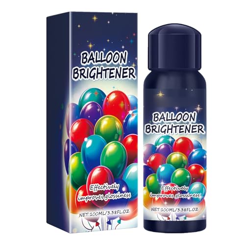 Balloon Brightner Spray - Latex Shine, Event Glow Solution | High Shine Beschichtungsmittel, Party Glanz Behandlung, Spray Shine für Luftballons zum Feiern von Generic
