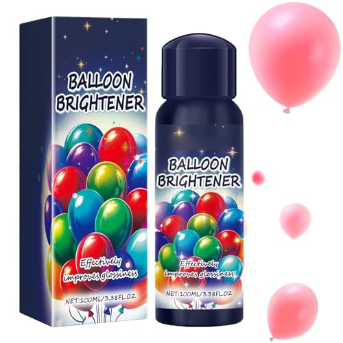 Balloon Spray Shine - Balloon Aufheller für Luftballons, 100 ml | Glänzendes Finish | Leuchtspray für Latexballons | Langanhaltender Glanz | Ideal für Ballonbögen, Blumensträuße und Deko Balloon Spray Shine - Balloon Aufheller für Luftballons, 100 ml | Glänzendes Finish | Leuchtspray für Latexballons | Langanhaltender Glanz | Ideal für Ballonbögen, Blumensträuße und Deko von Generic