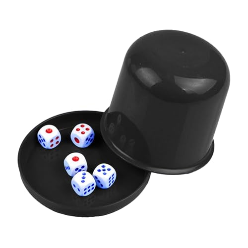 Barbecher Set | Lustige Pokale | Partybecher für Partys | Familienspiele | Shaker mit 5 lustige Pokalspiele von Generic