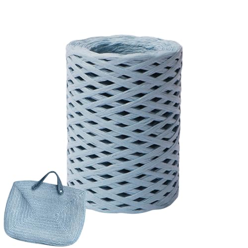 Bastgarn zum Häkeln | 120 m Bastpapierbänder zum Basteln – Yards Bastgarn zum Häkeln, Papierbastband, Packpapierschnur zum Verpacken von Dekorationen und Weben Bastgarn zum Häkeln | 120 m Bastpapierbänder zum Basteln – Yards Bastgarn zum Häkeln, Papierbastband, Packpapierschnur zum Verpacken von Dekorationen und Weben von Generic