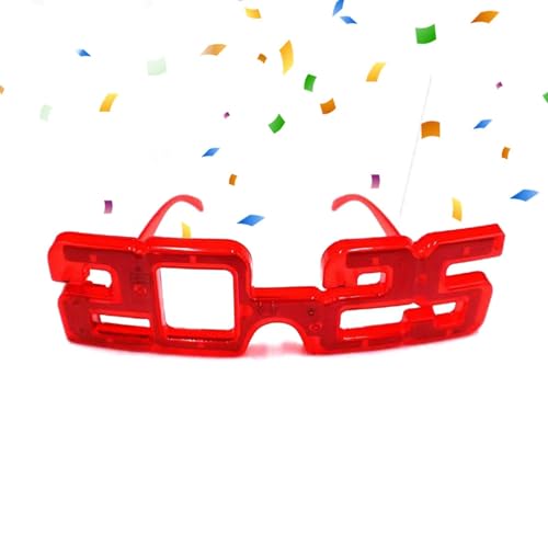 Beleuchtete Brille – Coole tragbare Zahlenbrille 2025, leuchtende Brille, leuchtende Neonbrille, bunte Blinker, glücklich Beleuchtete Brille – Coole tragbare Zahlenbrille 2025, leuchtende Brille, leuchtende Neonbrille, bunte Blinker, glücklich von Generic