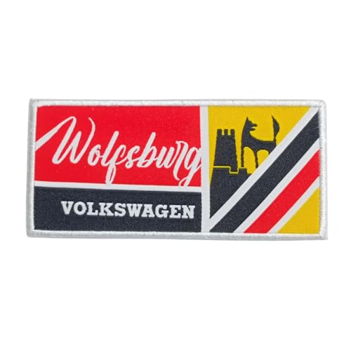 Bestickter Aufnäher – rechteckiges Abzeichen-Design für Uniformen, Hemden, Hüte oder Schürzen – strapazierfähiger Stoff, einfach zu nähen oder aufzubügeln für den täglichen Gebrauch (Heritage) von Generic