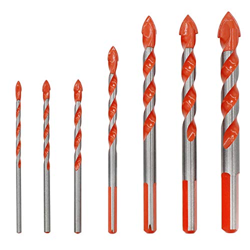 Betonbohrer Pro 4–12 mm Gewinde Dreieck Wolframstahl Wandfliesen Haushalts-Marmorbohrer Elektrische Bohrmaschine Praktisch Betonbohrer Pro 4–12 mm Gewinde Dreieck Wolframstahl Wandfliesen Haushalts-Marmorbohrer Elektrische Bohrmaschine Praktisch von Generic