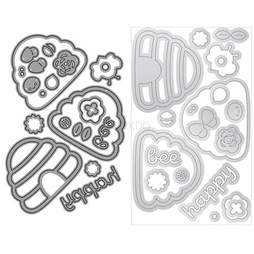 Bienen-Stanzformen für Kartenherstellung, Bienenstock-Metall-Stanzformen für Papier-Scrapbooking, DIY-Schablonen für Album, Party, Hochzeit, Festivals, Dekoration Bienen-Stanzformen für Kartenherstellung, Bienenstock-Metall-Stanzformen für Papier-Scrapbooking, DIY-Schablonen für Album, Party, Hochzeit, Festivals, Dekoration von Generic