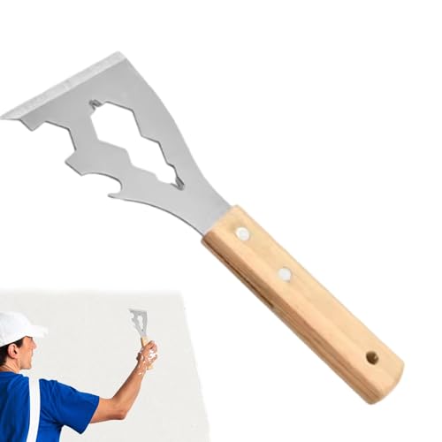 Bierflaschenöffner Werkzeuge - Tragbarer Klebstoffentferner Wall Scraper | Edelstahl-Schlüsselwerkzeug | Multifunktionaler Werkzeugnagelabzieheröffner für Kollegen von Familienfreunden von Generic